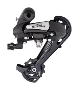 Перемикач задн. 7-9 швидк. під болт чорний SUNRUN RD-HG-26A, укр, укр