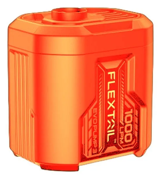Портативний повітряний насос Flextail Evo Pump 3, 1000 л/хв, помаранчевий (FNR_EP3G1300-OG-i)