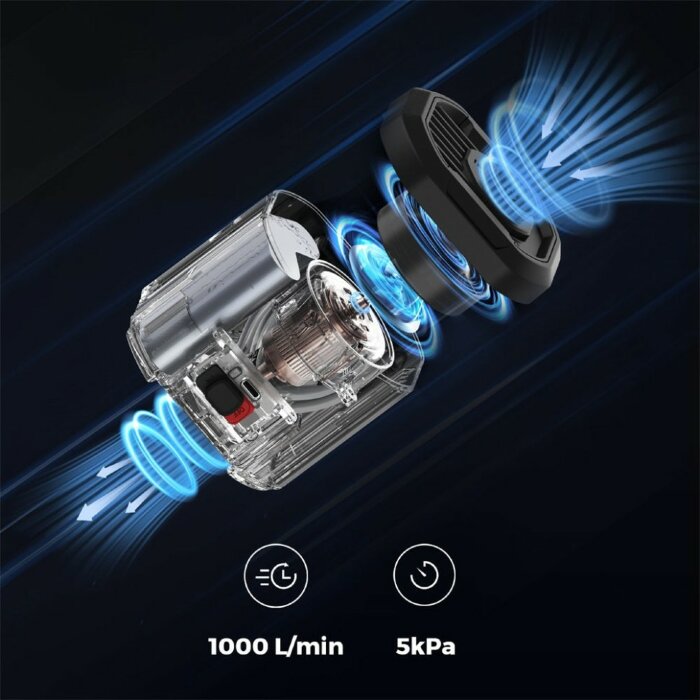 Портативный воздушный насос Flextail Evo Pump 3, 1000 л/мин, оранжевый