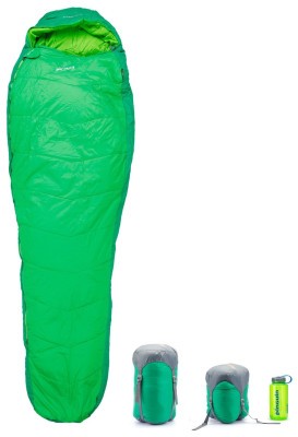 Спальный мешок Pinguin Savana (5/0°C), 195 см - Right Zip, Green (PNG 236446) 2020