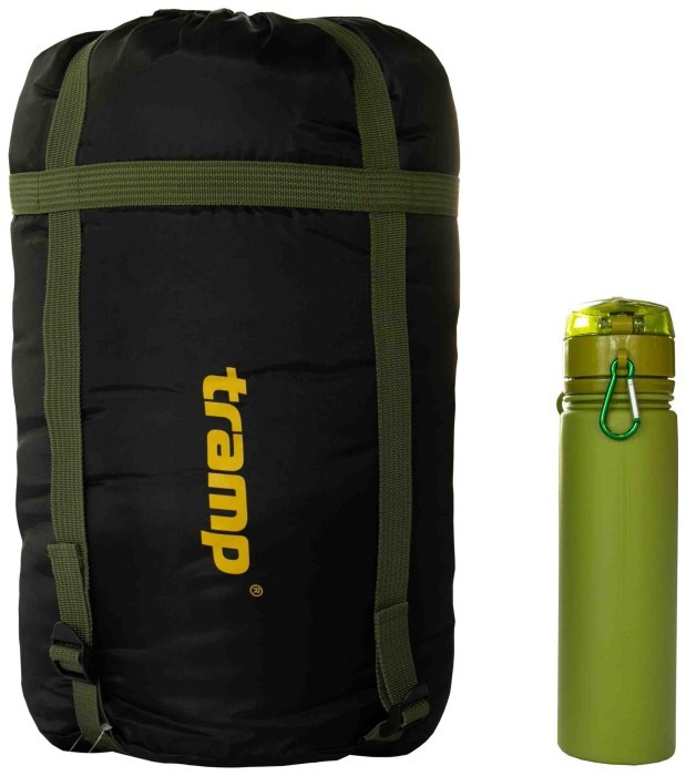 Спальний мішок Tramp Sherwood Long ковдра правий dark-olive/grey 230/100 UTRS-054L