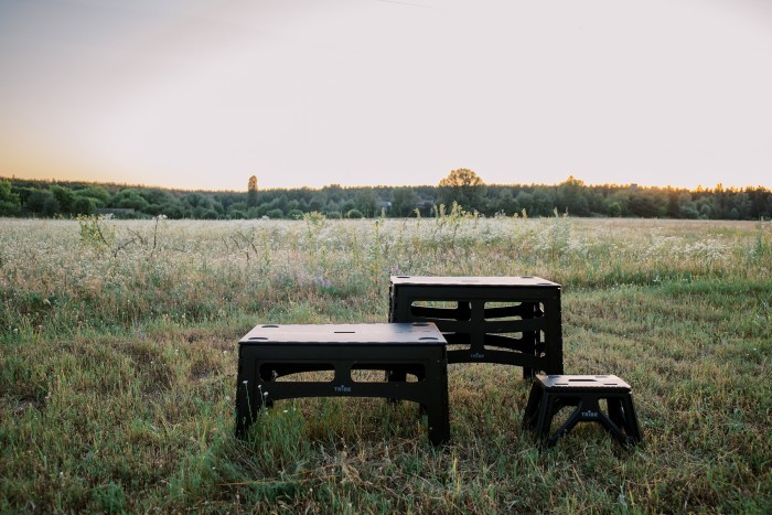 Стіл Tribe Camp Table High пластиковий T-EF-0004-black, укр, укр