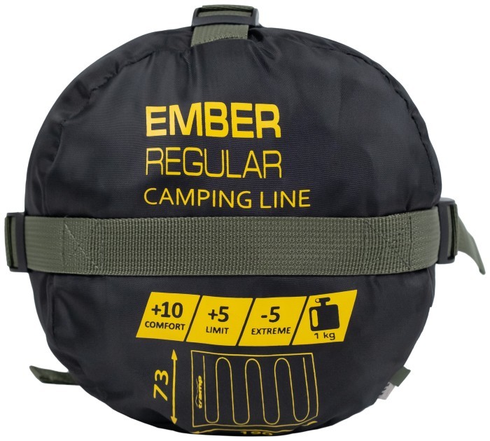 Спальний мішок Tramp Ember Regular лівий UTRS-064R-olive-L, укр, укр
