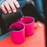 Набір Lifeventure Ellipse Camping Tableware Set pink, укр Фото - 1