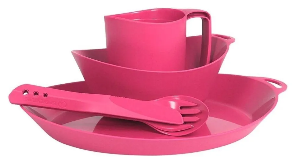 Набір Lifeventure Ellipse Camping Tableware Set pink (75802)