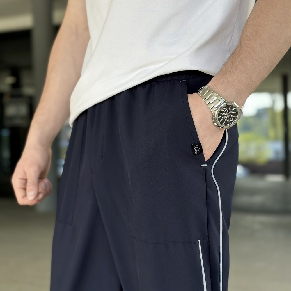 Весняні чоловічі джогери темно-сині Pobedov Weekend, укр, укр