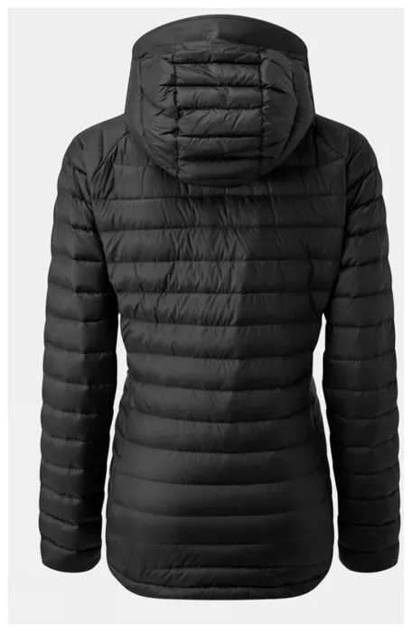 Жіночий легкий пуховик Rab Microlight Alpine Jacket Wmns, Black