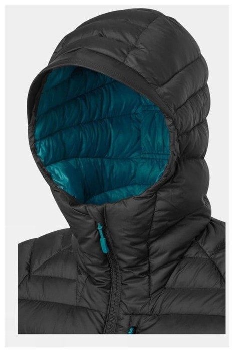 Жіночий легкий пуховик Rab Microlight Alpine Jacket Wmns, Black