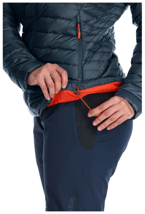 Жіночий легкий пуховик Rab Microlight Alpine Jacket Wmns, Black