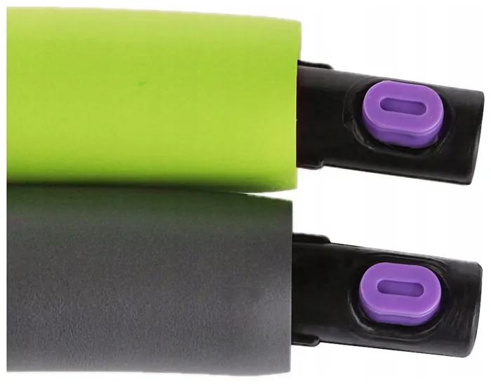 Обруч масажний Hula Hoop SportVida 90 см SV-HK0214 Grey/Green