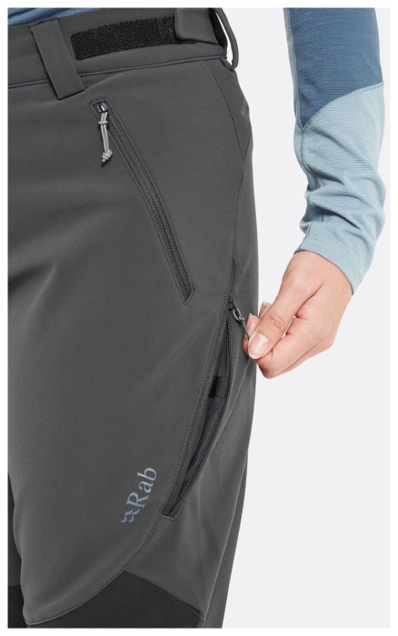 Штани жіночі утеплені Rab Torque Winter Pants Wmns Black