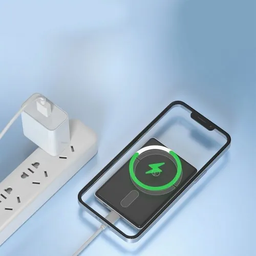 Power Bank Aspor A381 Magnetic Wireless 5000mAh (Type-C/20W)- синий (900153)