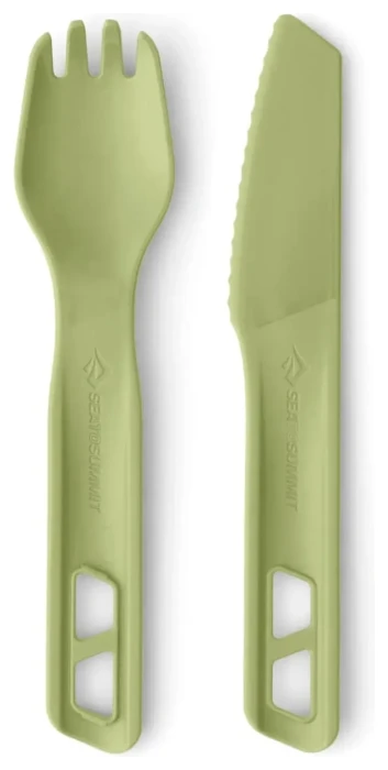 Набор столовых принадлежностей Sea to Summit Horizon Cutlery Set, Tarragon, 2 предмета