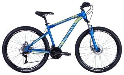Велосипед ST 27.5" Discovery TREK AM DD рама-" 2024 (синий (м))