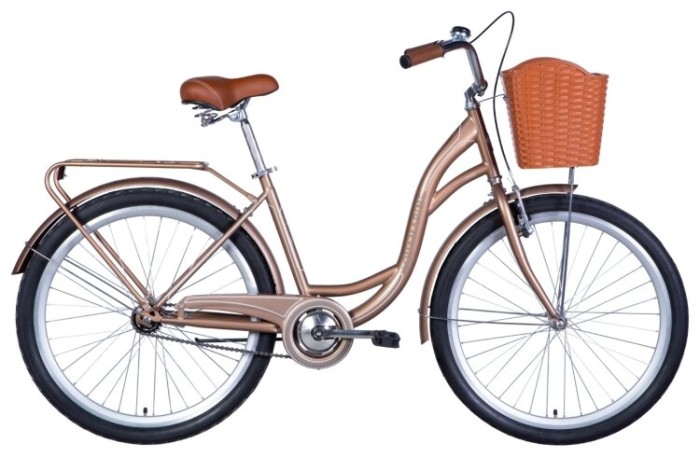 Велосипед 26" Dorozhnik AQUAMARINE 2024 (бежевый)