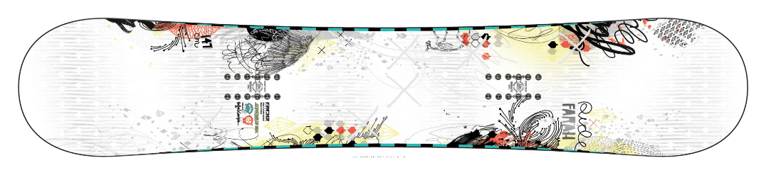 Сноуборд Ride Farah 147 Multicolor (1210012), укр, укр