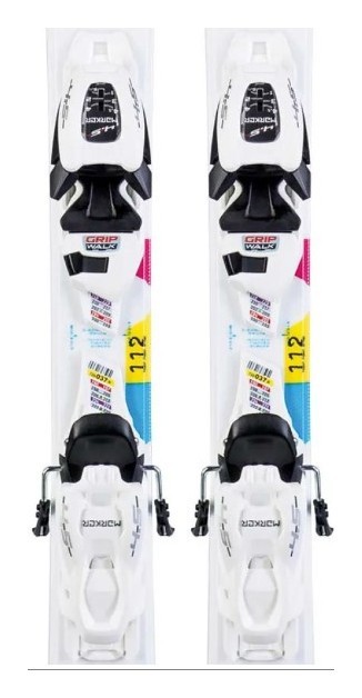Лежи горные детские (комплект) K2 LUV BUG 4.5+FDT JR 88см White/multicolor (10D0809.109.1+10D1019.109.1) O