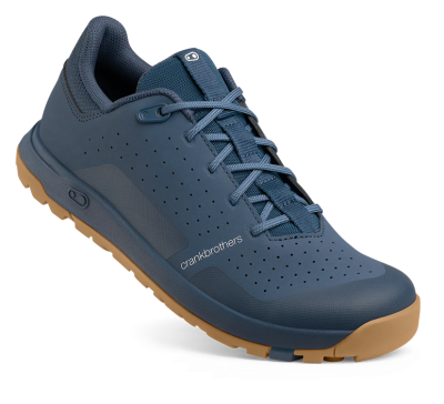 Велообувь CrankBrothers SHOES STAMP TRAIL LACE BLUE / DARK BLUE - GUM OUTSOLE 10.0