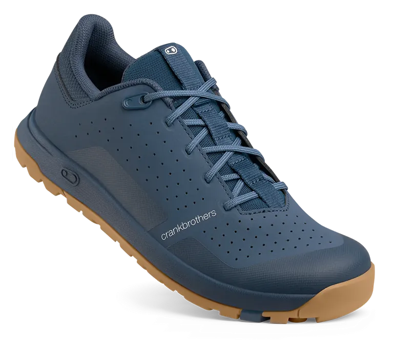 Веловзуття CrankBrothers SHOES STAMP TRAIL LACE BLUE / DARK BLUE - GUM OUTSOLE 10.0 (SPT_TRL44040A100)