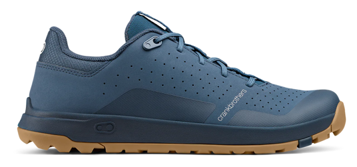 Велообувь CrankBrothers SHOES STAMP TRAIL LACE BLUE / DARK BLUE - GUM OUTSOLE 10.0