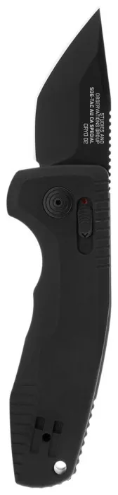 Розкладний ніж SOG SOG-TAC AU, Black, Compact, Tanto, CA Special