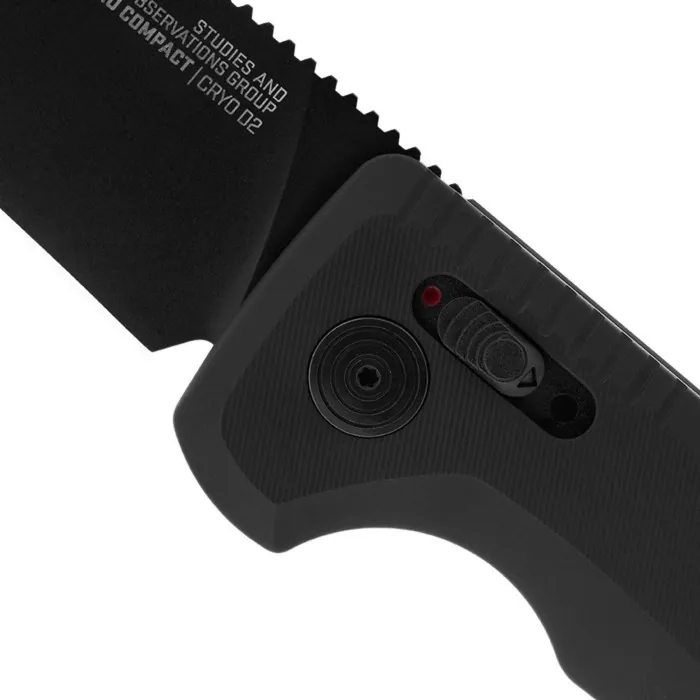 Розкладний ніж SOG SOG-TAC AU, Black, Compact, Tanto, CA Special