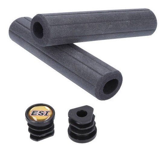 Грипсы ESI Ribbed Chunky Orange Silicone Bicycle Grips