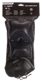 Защитный комплект Rollerblade X-GEAR 3 PACK M Black (067P0100)