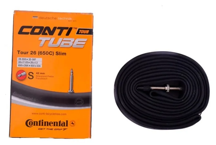 Камера Continental Tour 26" slim, 37-559 -> 47-597, S42, 220 г