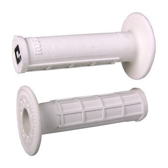 Мото гріпси ODI Ruffian MX 1/2 Waffle Single-Ply, WHITE