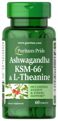 Ashwagandha KSM-66® & L-Theanine - 60 tabs