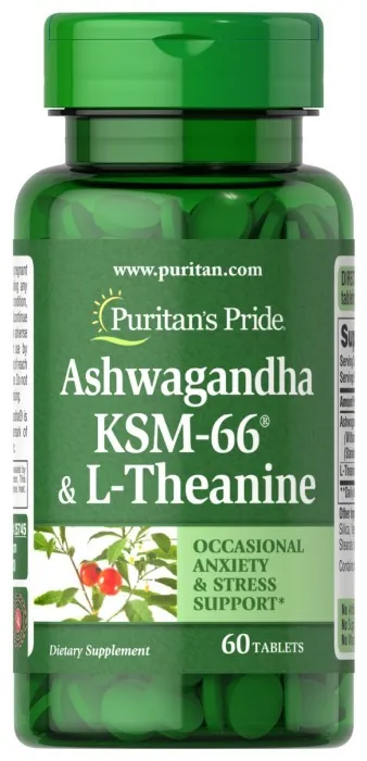 Ashwagandha KSM-66® & L-Theanine - 60 tabs
