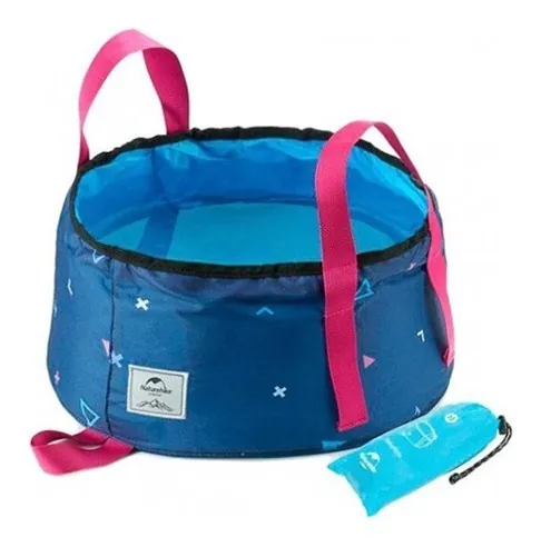 Відро складне Naturehike New Folding Washbasin S 10л NH18L010-P Blue (VTG_6927595728208)