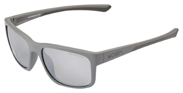 Окуляри Cairn Swim Polarized 3 mat cement-graphite, укр, укр