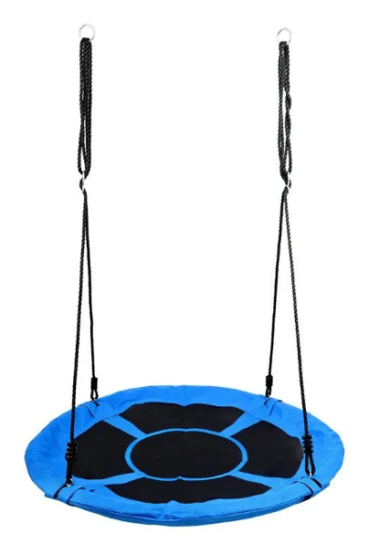 Гойдалка гніздо FUNFIT 100см (Синьо-чорна) (2609) (LEO_2609)