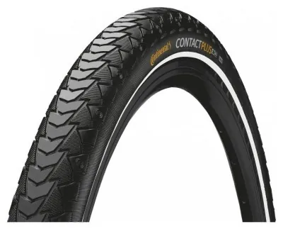 Покришка Continental CONTACT Plus 28"x1.6, SafetyPlus Breaker, світловідбиваюча