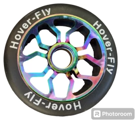 Колесо для трюкового самоката Bavar 110 mm, неохромное