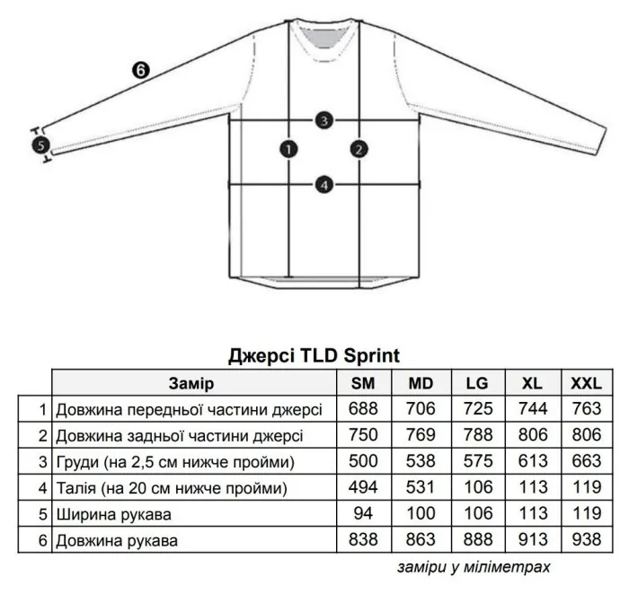 Джерсі TLD Sprint Jersey Richter [Race Red] S