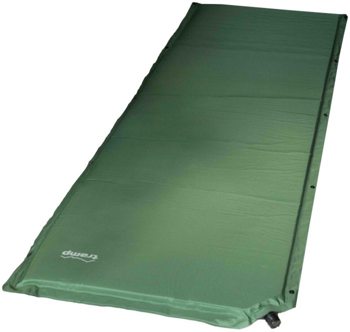 Коврик самонадувающийся Tramp с возможностью состегания green 188х66х5 UTRI-004