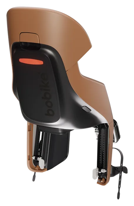 Детское велокресло Bobike Exclusive Evolve maxi - rear bicycle seat for frame Cinnamon Brown