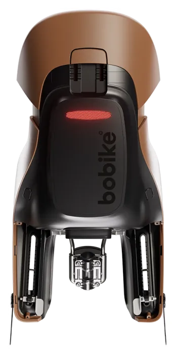 Детское велокресло Bobike Exclusive Evolve maxi - rear bicycle seat for frame Cinnamon Brown