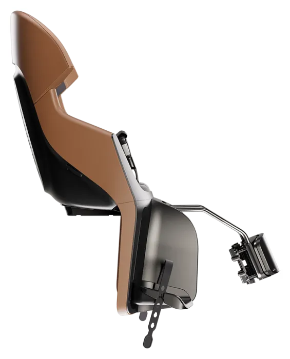 Детское велокресло Bobike Exclusive Evolve maxi - rear bicycle seat for frame Cinnamon Brown