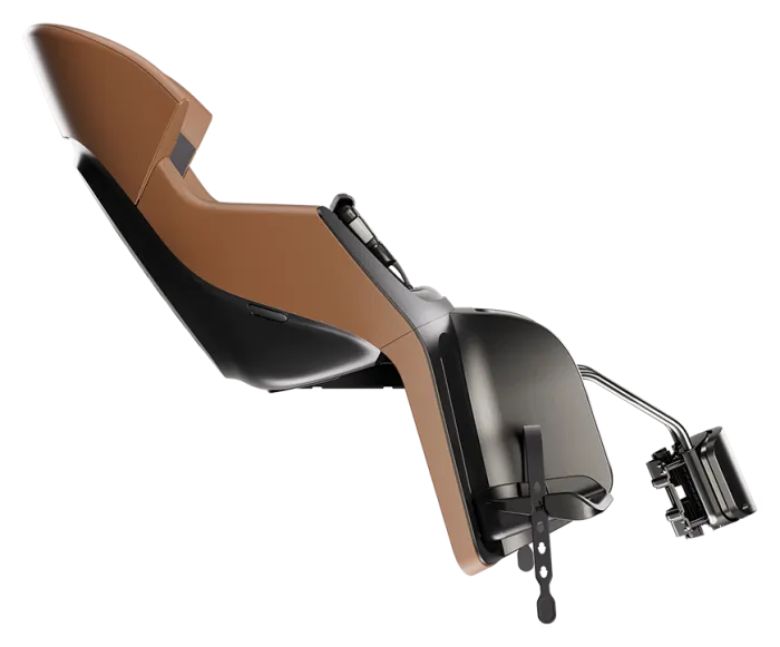 Детское велокресло Bobike Exclusive Evolve maxi - rear bicycle seat for frame Cinnamon Brown