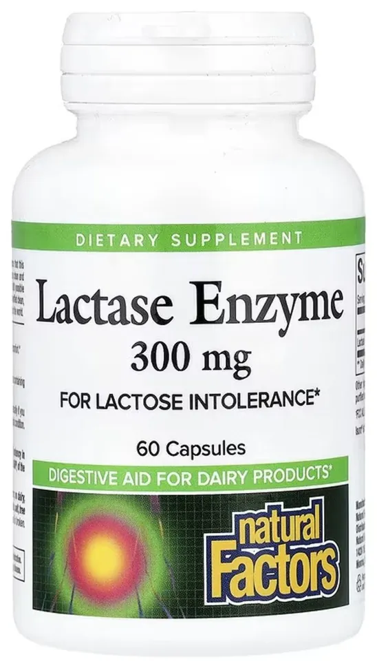 Lactase Enzyme - 60 caps (DSN_2023-10-6540)