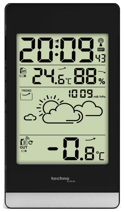 Метеостанция Technoline WS9132 Black (WS9132)