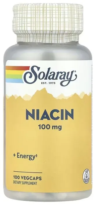 Niacin 100mg - 100 vcaps