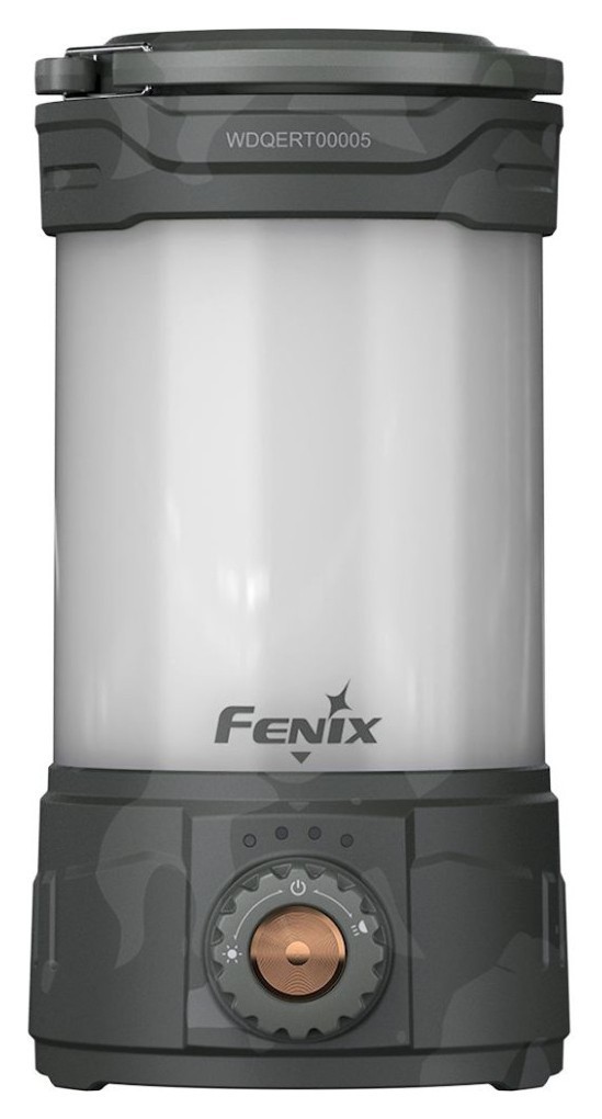 Фонарь кемпинговый Fenix CL26R Pro, серый камуфляж