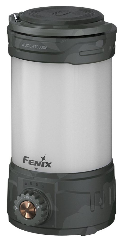 Фонарь кемпинговый Fenix CL26R Pro, серый камуфляж