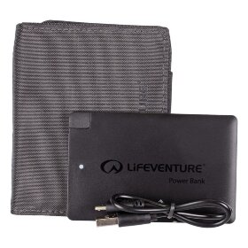 Lifeventure гаманець RFID Charger Wallet grey