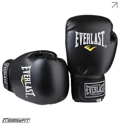 Боксерские перчатки Everlast 14 унций (14 oz) черные